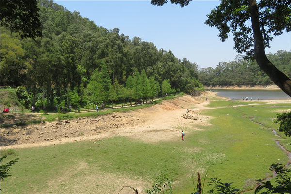 流水響水塘5年3乾涸 小桂林美景失色 憂影響農戶灌溉