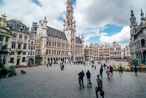 比利时布鲁塞尔遊客逐渐增多