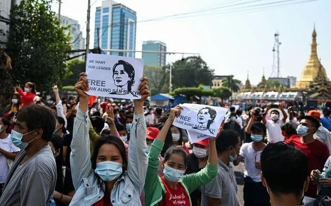緬甸再有團體號召上街示威 緬印泰外長商和平解決政局