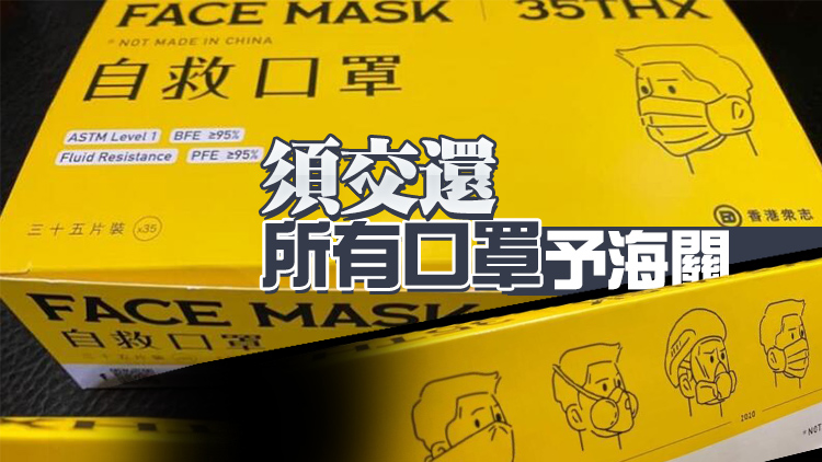 涉出售違規口罩 「香港眾志」等被罰1萬元