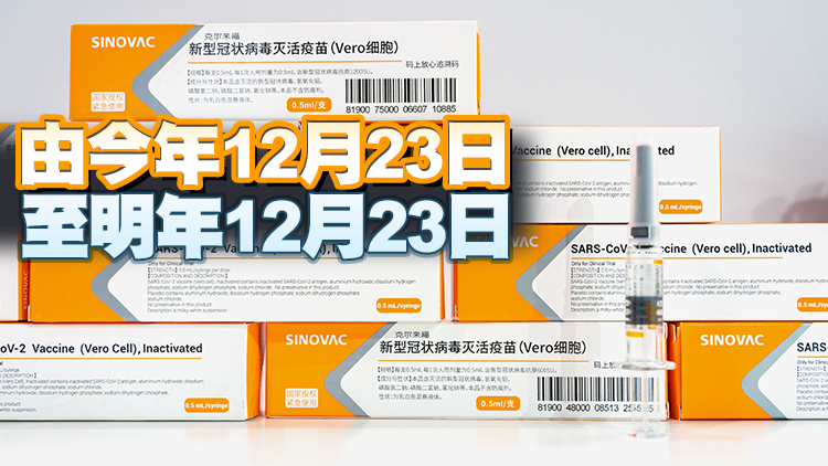 港府延長認可緊急使用新冠疫苗規例有效期1年