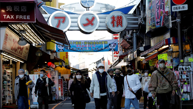 日本11月零售銷售連續第二個月增長 但Omicron風險隱現