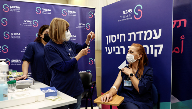 以色列研究：第四針新冠疫苗接種者抗體增五倍