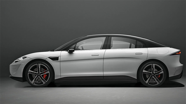 索尼將成立純電動汽車公司 SUV概念車亮相