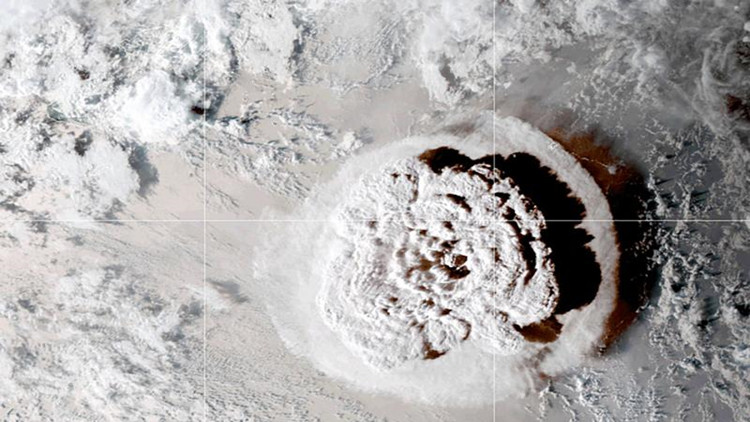 NASA：湯加火山爆發威力比二戰廣島原子彈高數百倍