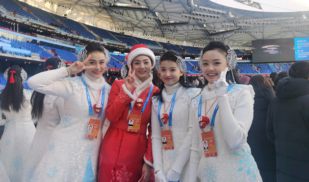 一睹北京朝陽引導員風采 冬殘奧會開幕式的靚麗風景線！ 