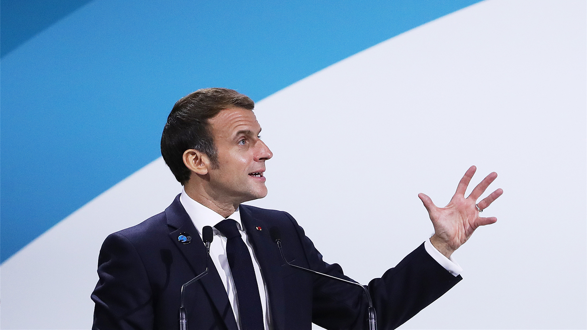 法國總統馬克龍公布連任競選綱領