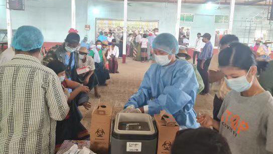 緬甸發現首批新冠奧密克戎B.2毒株感染者