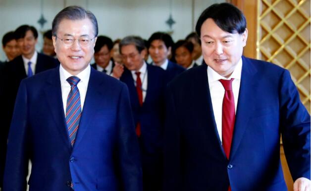 韓國總統文在寅將在28日和候任總統尹錫悅會面