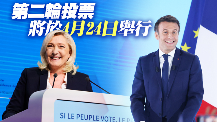 出口民調：馬克龍與勒龐在法國總統選舉首輪投票中勝出