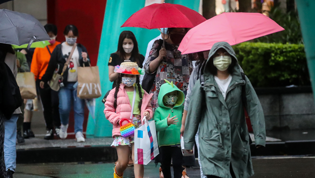 台灣14縣市大雨特報 新北、苗栗清晨低溫14.7度