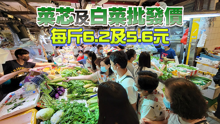 6日內地供港蔬菜2500公噸 鮮活食品供應充足穩定  