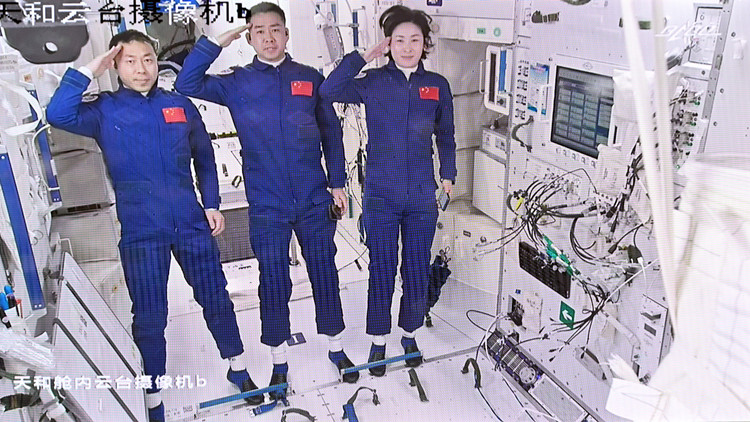 中國空間站：駐留環境建立 「神十四」航天員狀態良好