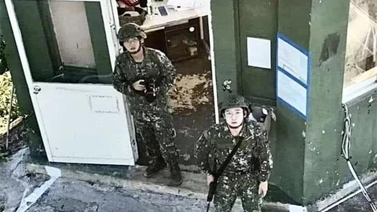 台軍證實：解放軍無人機拍下金門「崗哨照」