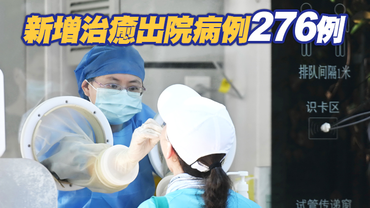 內地6日新增本土確診535例 本土無症狀感染者4961例