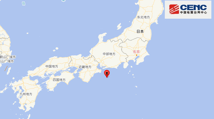 日本三重縣東南部海域發生6.1級地震 東京都震感明顯