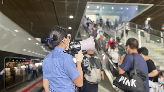 深圳各大火車站落實進站措施以及抵深落地檢措施