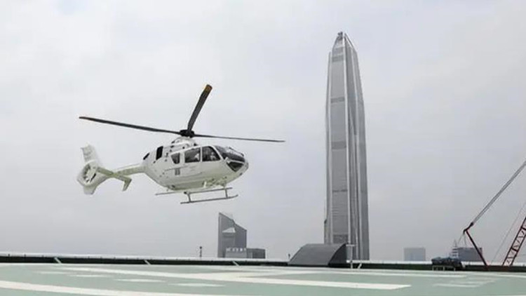 深港直升機跨境飛行正式復航