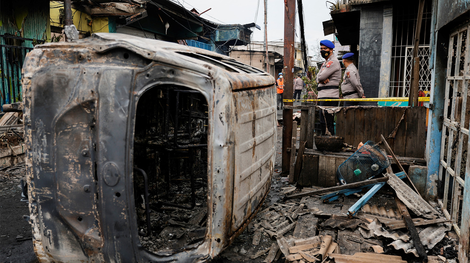 印尼油庫火災釀68人死傷 警方公布初步調查結果