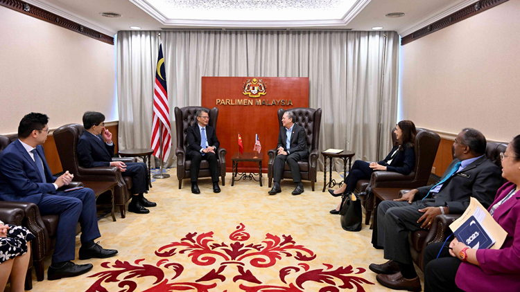 陳茂波繼續馬來西亞訪問行程 介紹香港最新情況和發展機遇