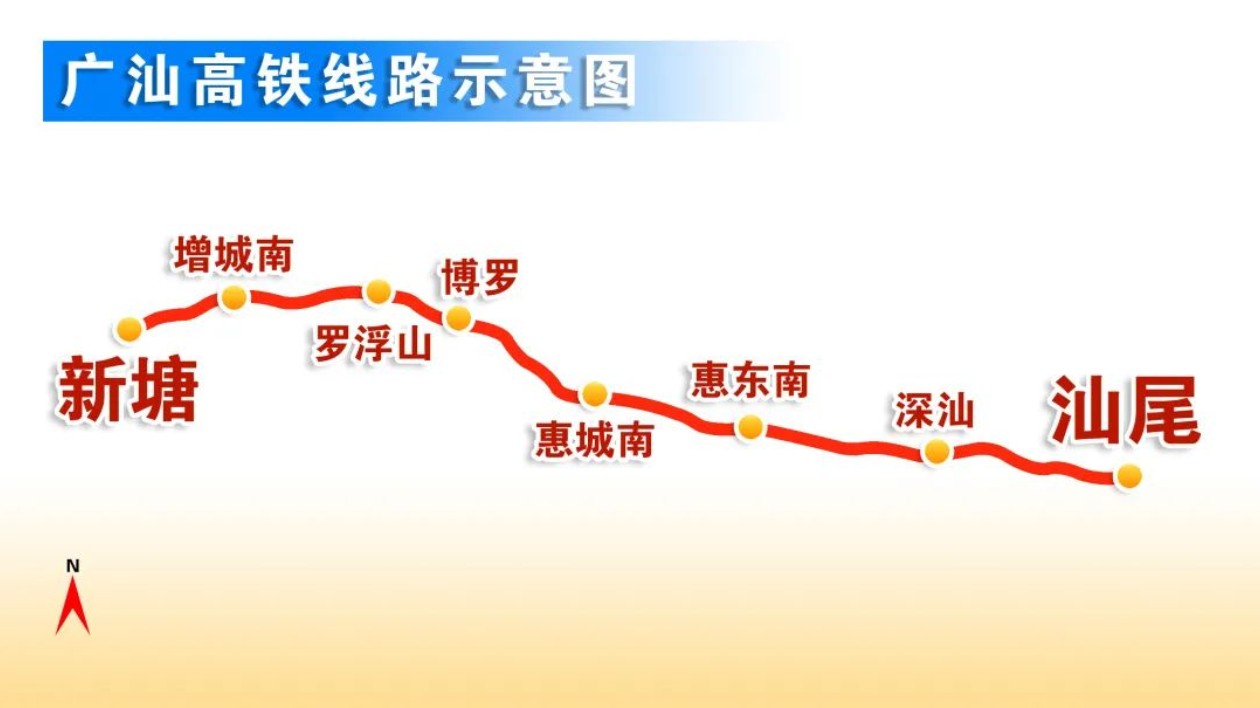 廣州增城：新塘城際場將增加廣深鐵路上下客站點