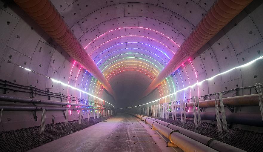 深圳首條「單洞雙層」隧道，最新進展來了！