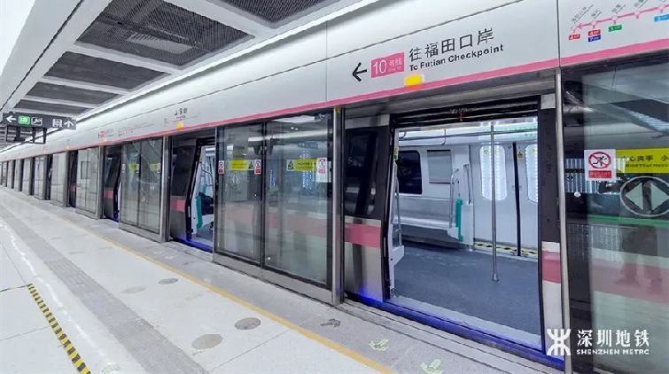 工作日高峰期加密開行列車！深圳地鐵10號線運營有新調整