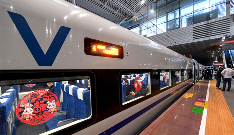 珠三角鐵路開行今年首趟高鐵旅遊專列