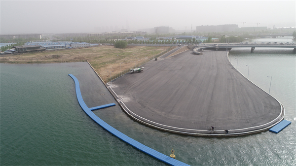 大賽在即！F1摩托艇世錦賽中國鄭州大獎賽 場地建設工程全面竣工