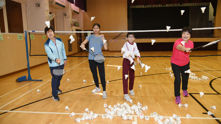 前羽毛球國家隊運動員鍾海玉培育小學生入港羽球隊