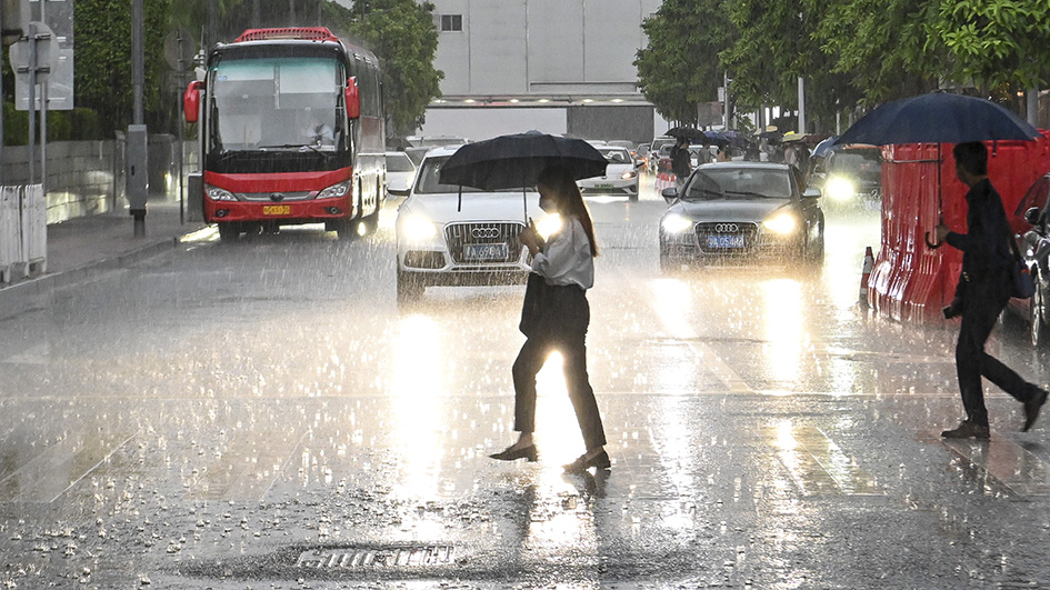 廣東多地突遇強降雨 廣州啟動Ⅳ級應急響應