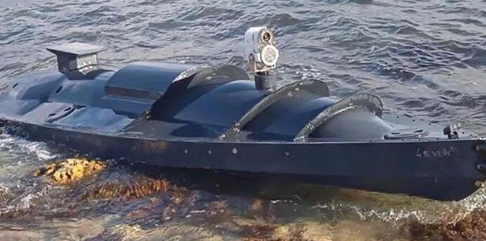 俄羅斯黑海艦隊擊退水面無人艇攻擊 
