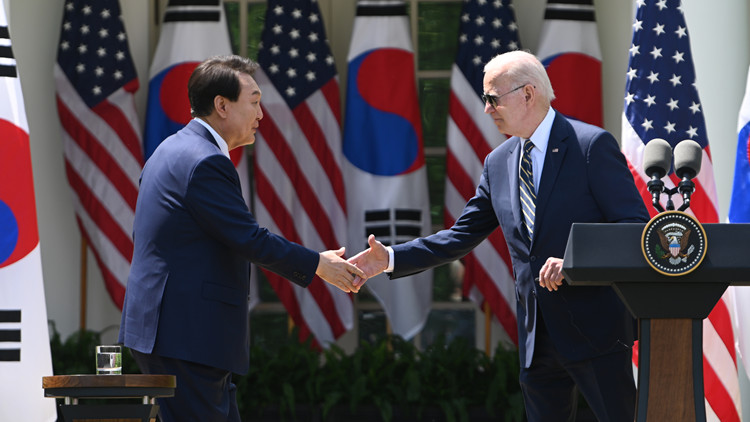 美韓領導人白宮會晤：強調三大領域加強協同