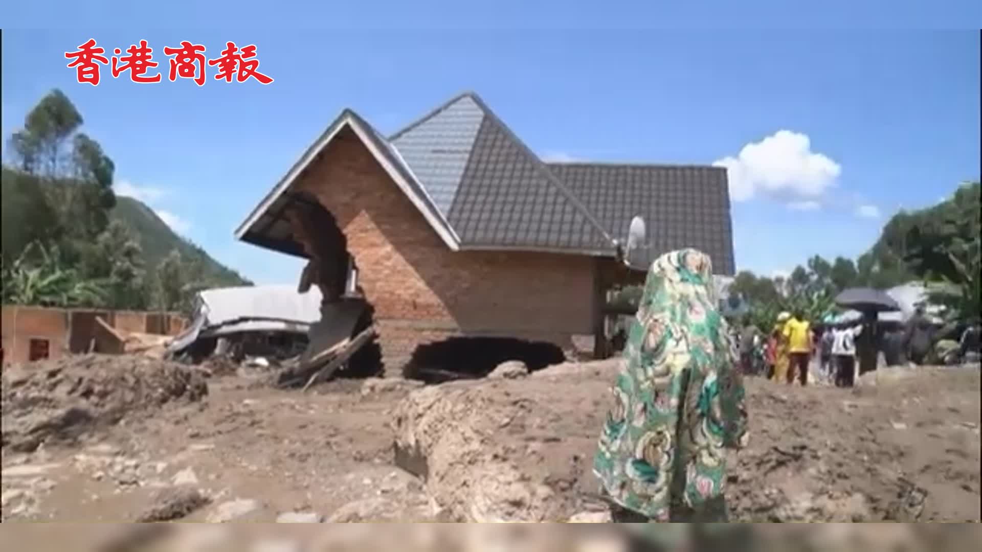 有片｜剛果東部連日暴雨 近400人死亡