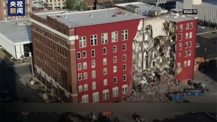 美國一公寓樓發生坍塌 已救出8人