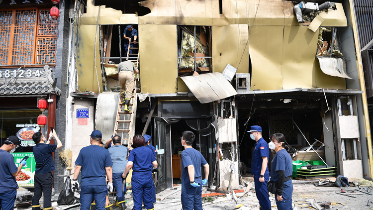 寧夏銀川燒烤店燃氣爆炸事故4名犯罪嫌疑人被刑拘