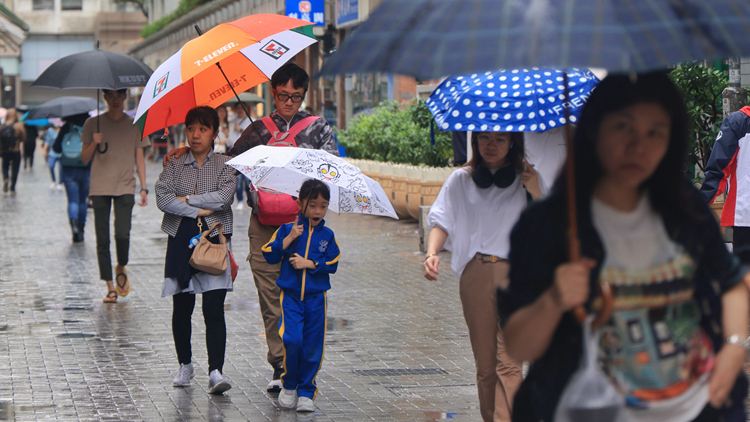 【追蹤報道】黃色暴雨警告信號取消