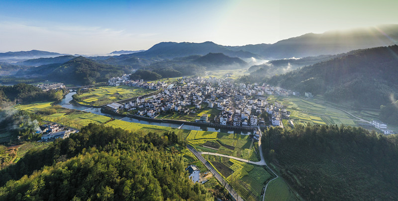 皖休寧山鬥：打造和美鄉村新典範