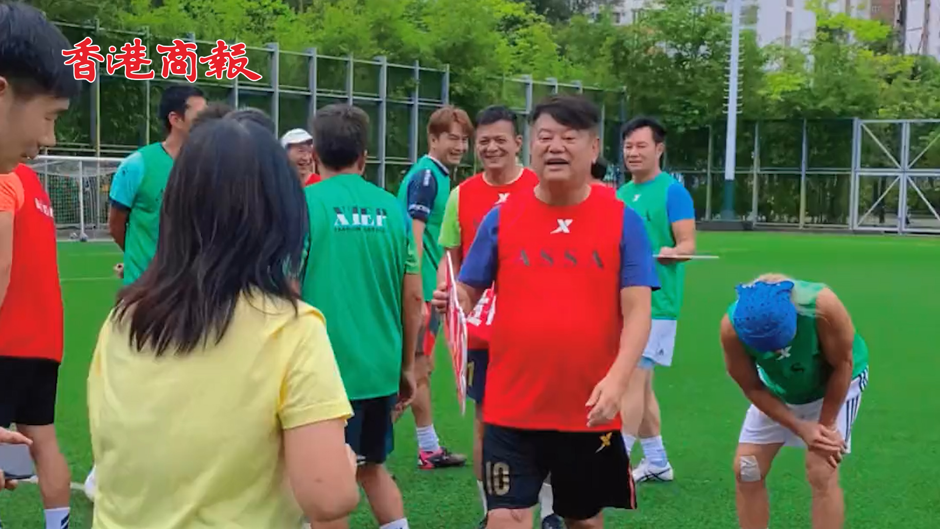 有片丨叻哥陳百祥公布香港明星足球隊戰村超的名單 包括黃日華、梁漢文、馬國明