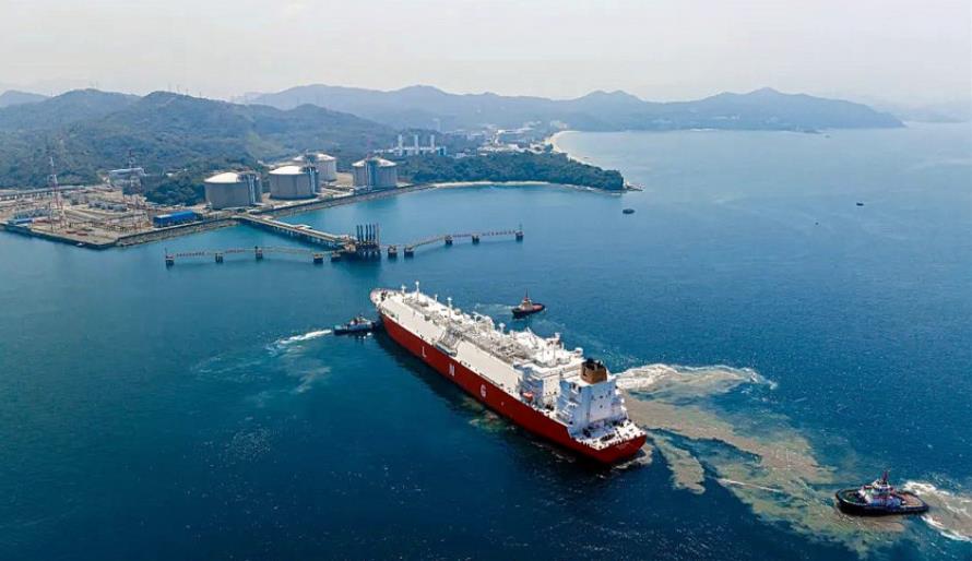 大鵬LNG向港供氣逾200億方 約占香港累計天然氣消費總量的34%