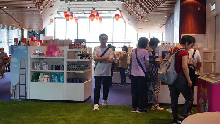 多圖｜郵輪碼頭新市集今起試業 冀向遊客介紹香港特色產品