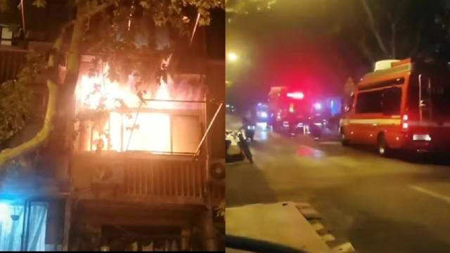 上海一住宅發生火災致1死 消防通報：疑似人為縱火