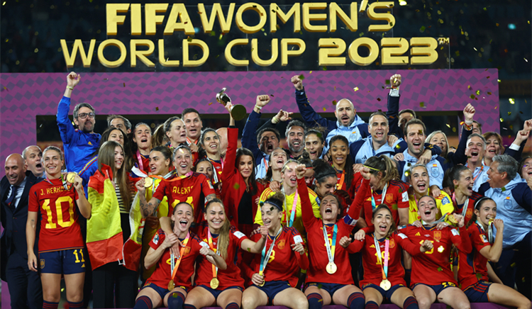 圖集 | 女足世界盃 奧嘉卡莫娜一箭定江山  西班牙1:0贏英格蘭首登后座