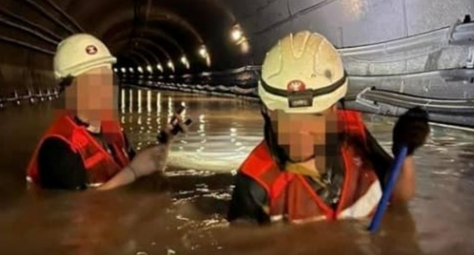 世紀暴雨 | 港鐵澄清：水位再升高時所有前線員工已撤出