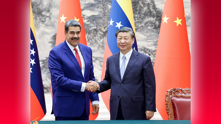 習近平同委內瑞拉總統馬杜羅會談 兩國提升為全天候戰略夥伴關係