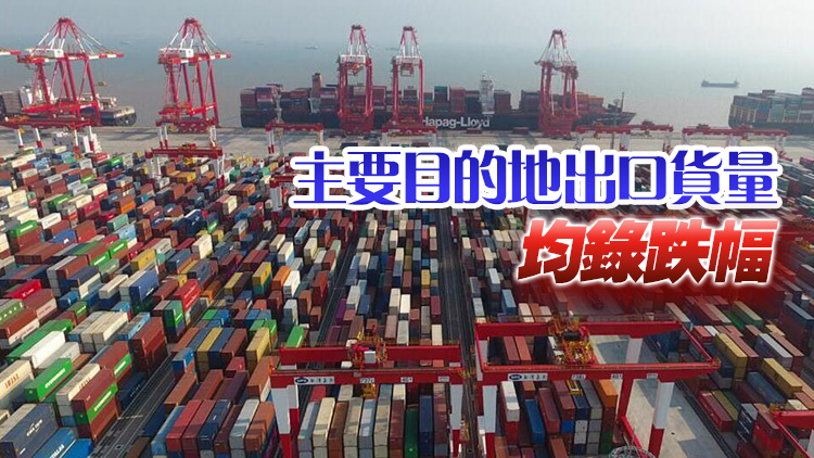 7月本港出口貨量及進口貨量分別下跌11.5%及10.4%