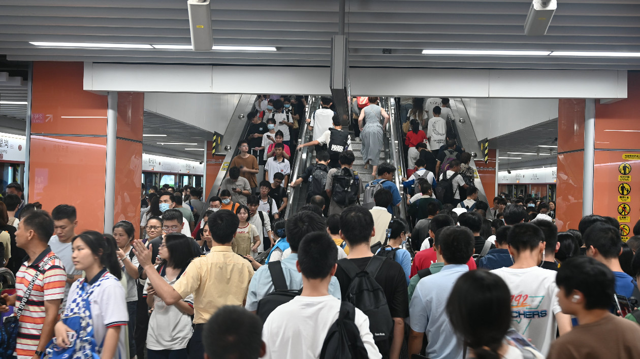 1108.6萬人次  廣州地鐵節前創出年內單日客流新高