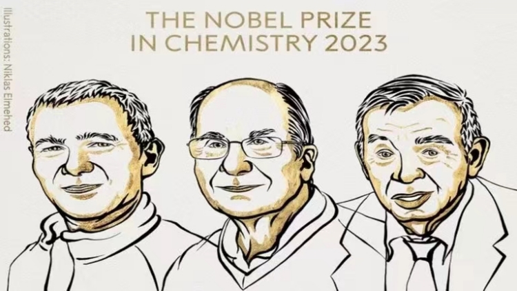 3名科學家獲諾貝爾化學獎 表揚量子點研究貢獻