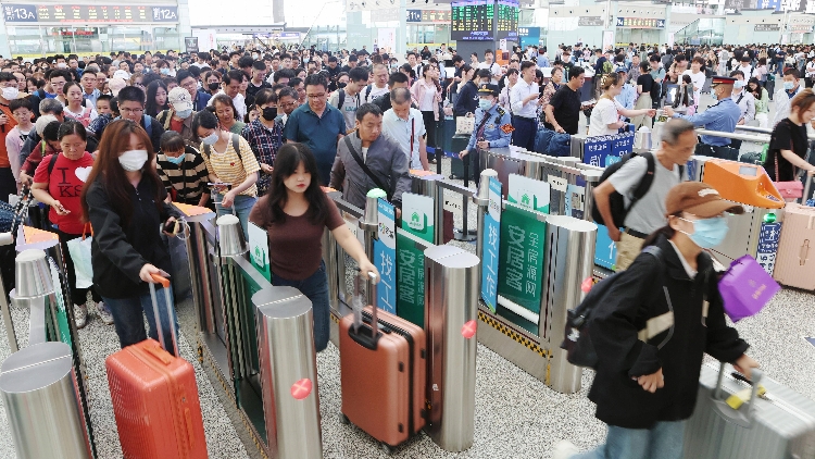 返程客流高峰！長三角鐵路10月6日預計發送旅客340萬人次