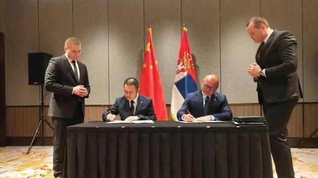 匈塞鐵路高速動車組項目正式簽約中國高速動車組首次出口歐洲